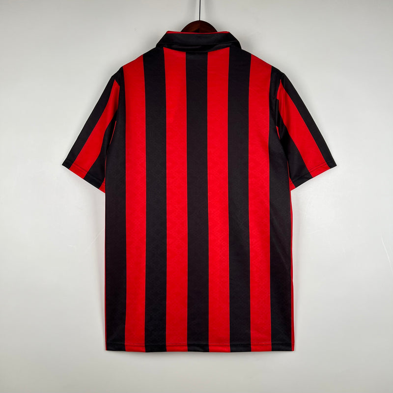 Camisa AC Milan 1989/90 Retrô Home