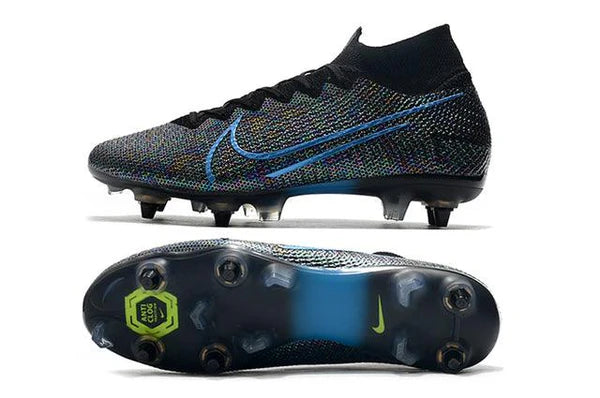 Chuteira Nike Mercurial Superfly 7 Elite SG - PRO Anti Clog colored- Cano Alto