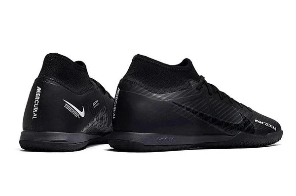 Chuteira Futsal Nike Air Zoom Superfly 9TF - All Black - Cano Alto