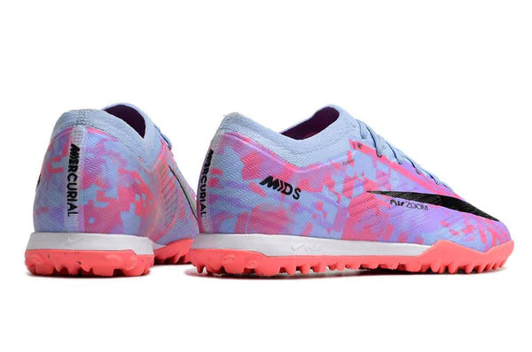 Chuteira Society Nike Air Zoom TF Azul Claro- Low