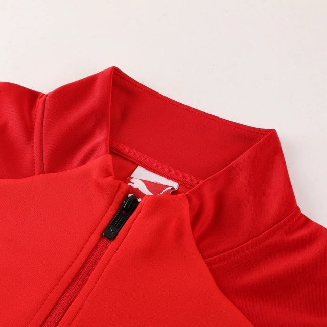 Conjunto de Agasalho Puma Vermelho e Preto / 734