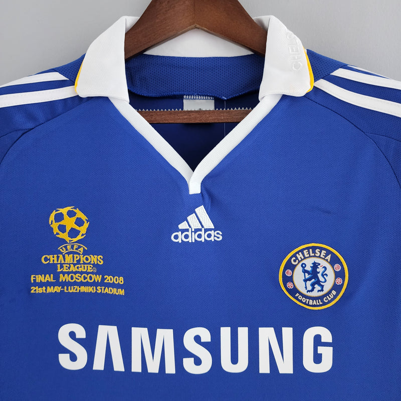 Camisa Chelsea 2008/09 Retrô UCL