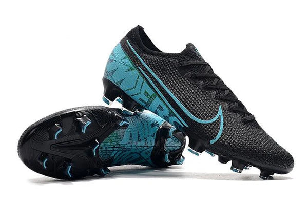 Chuteira Campo Nike Mercurial Vapor 13 Elite FG Azul/Preto - Low