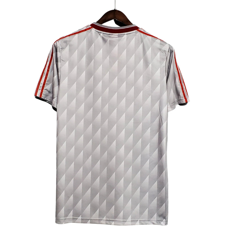 Camisa Retrô Liverpool Away 1989/91 Torcedor Adidas Masculina - Cinza