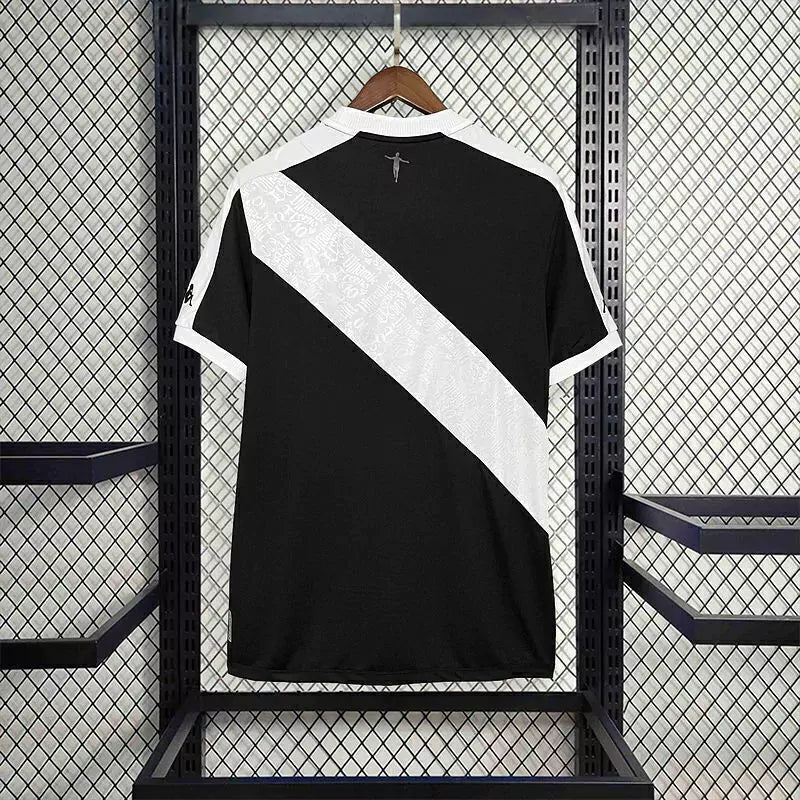 Camisa Vasco Home Torcedor I 24/25 Preta - Masculina