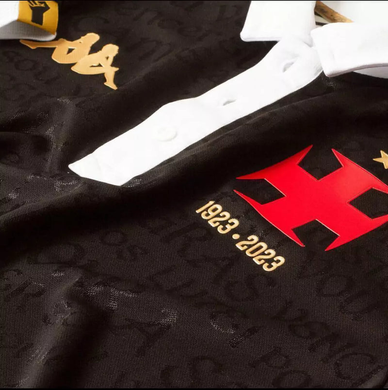 Camisa Negra Kombat uniforme 3 Vasco Oficial 23/24