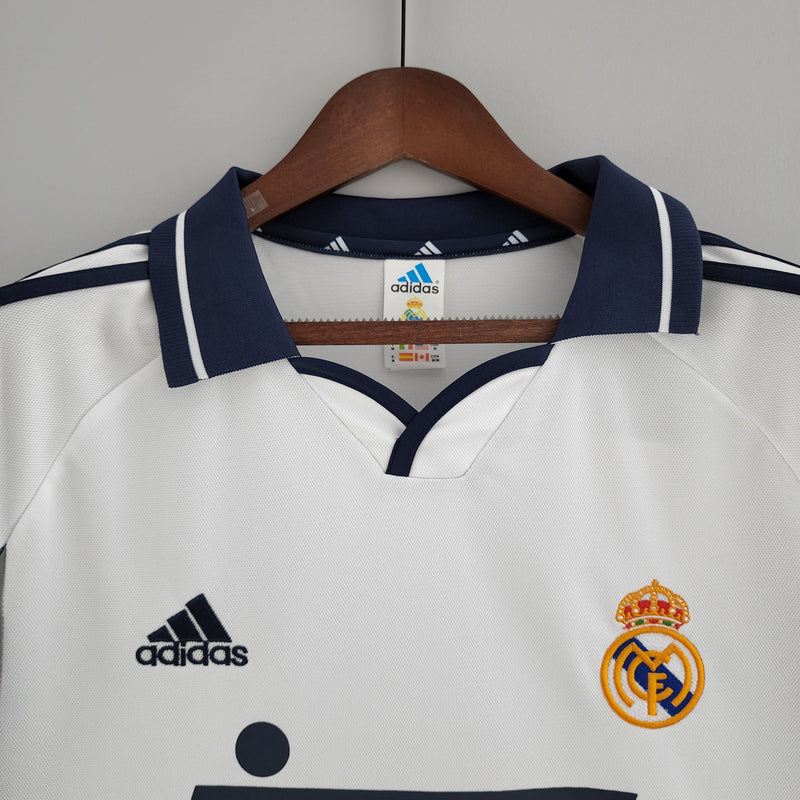 Camisa Real Madrid 2000/01 Home Retrô