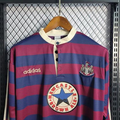Camisa Retrô Newcastle 1996 - Manga Longa