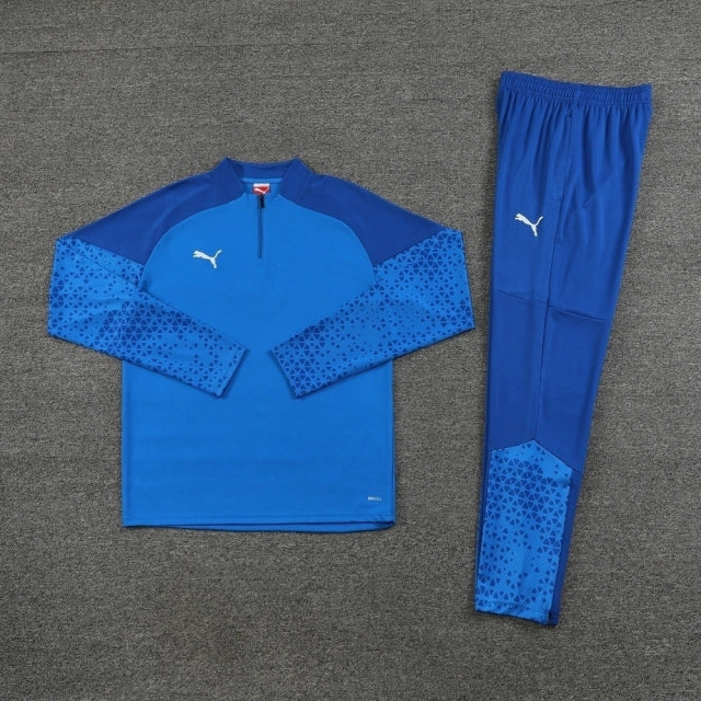 Conjunto de Treino Puma Azul Celeste e Azul Marinho / 374