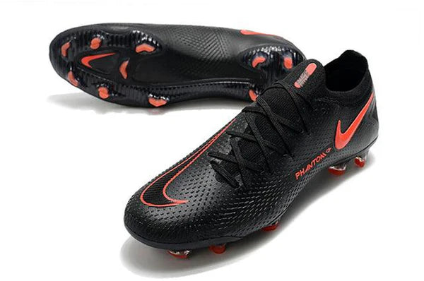 Chuteira Campo Nike Phantom GT Elite FG Black/Red Low