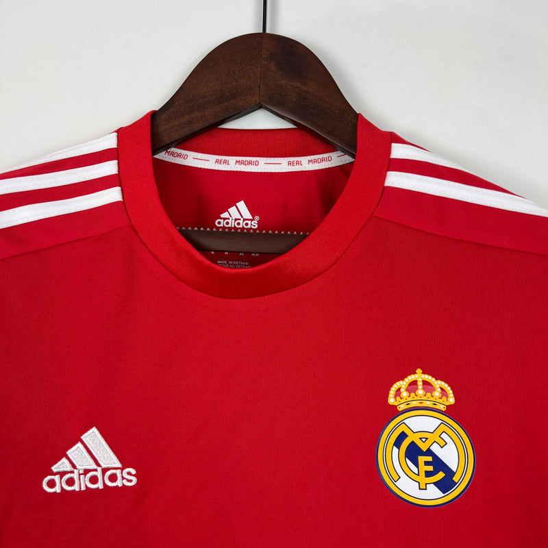 Camisa Real Madrid 2011/12 Manga Longa Third Retrô