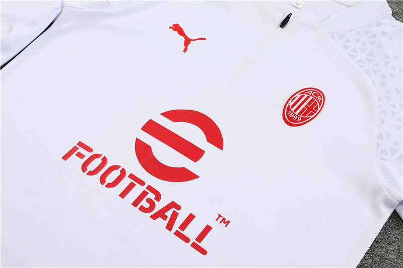 Conjunto de Treino Milan 23/24 White
