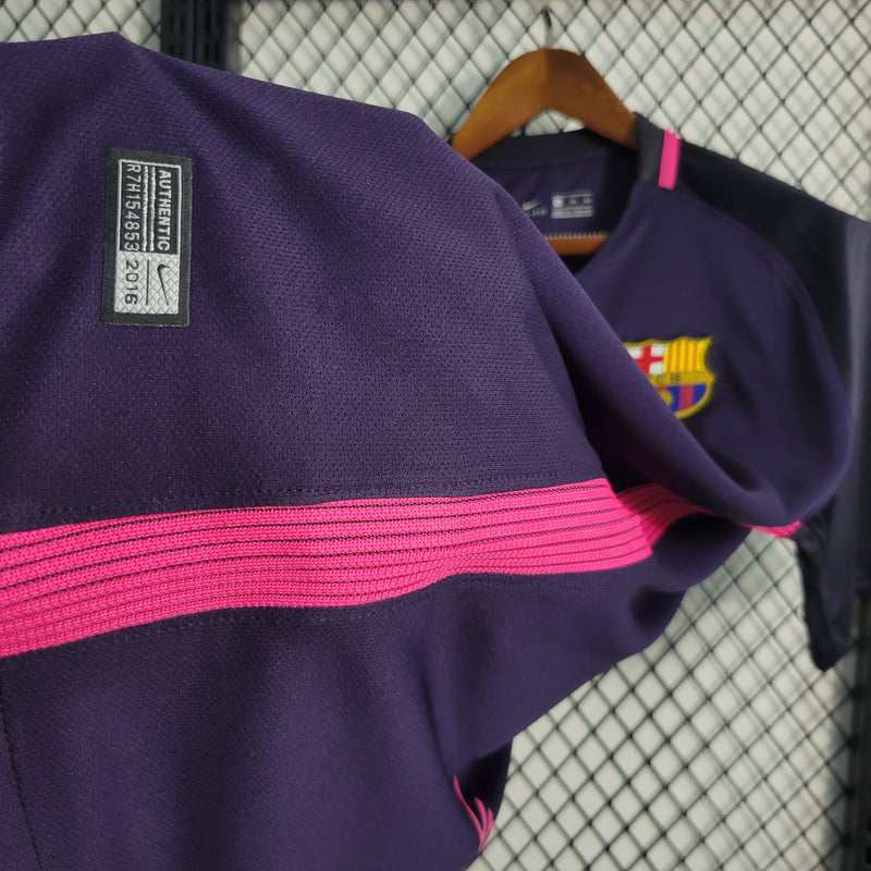 Camisa Barcelona 2016/17 Retrô away