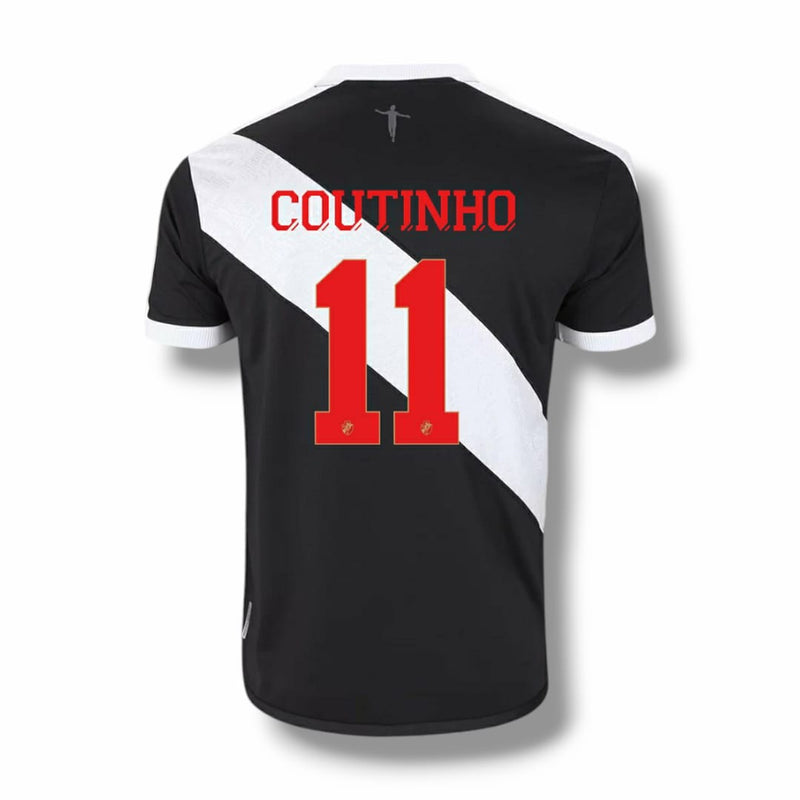 CAMISA VASCO 24/25 PRETA - KAPPA - COUTINHO | 11
