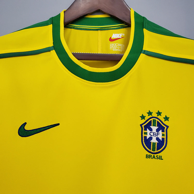 Camisa Brasil 1998 home