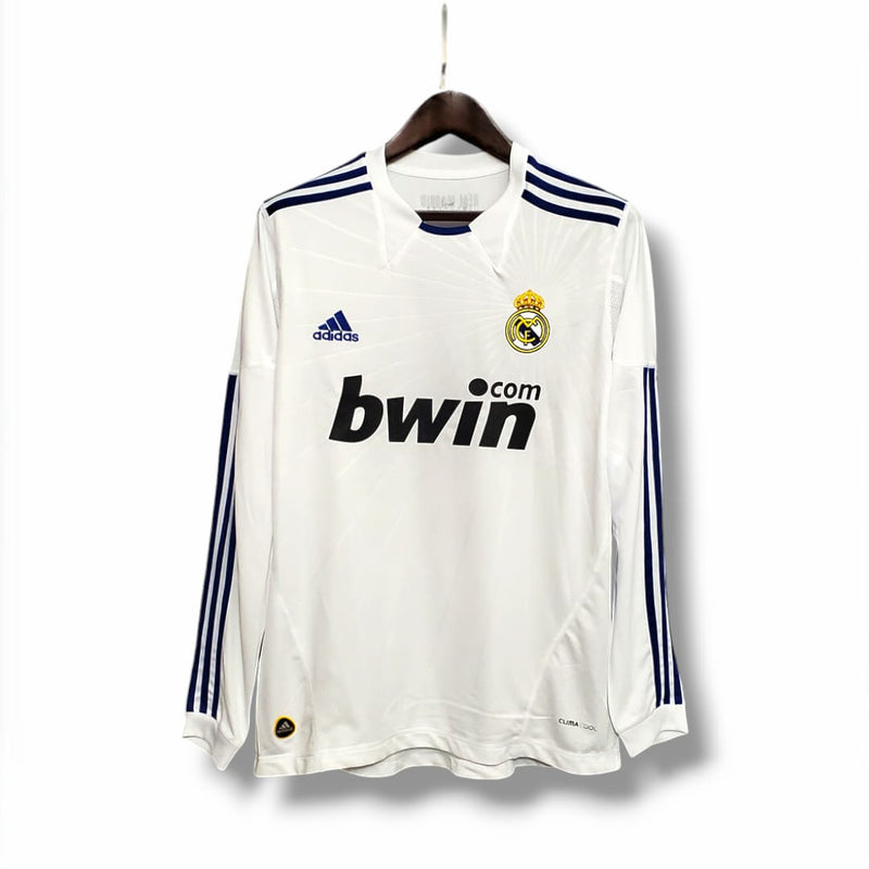 Camisa Real Madrid 2010/11 Manga Longa Home
