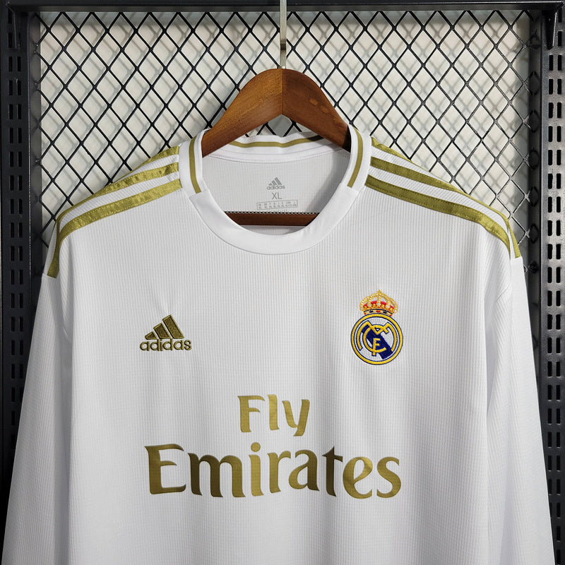 Camisa Real Madrid 2019/20 Manga Longa