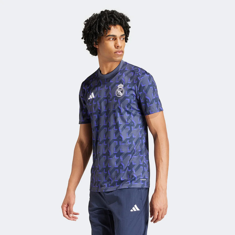 Camisa Real Madrid 2024/25 Pré Jogo Adidas