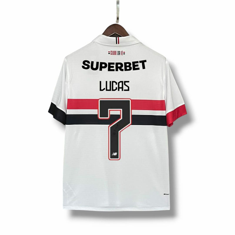 Camisa São Paulo New Balance 2024/25 c/ Patrocínios
