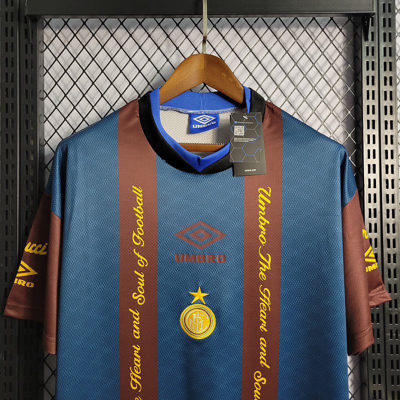Camisa Inter de Milão 1994/95 Training Suit Red Blue