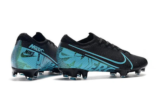 Chuteira Campo Nike Mercurial Vapor 13 Elite FG Azul/Preto - Low