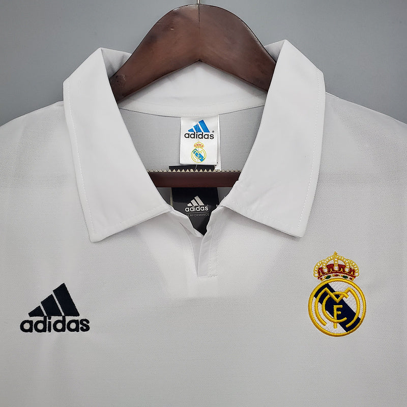 Camisa Real Madrid 2002/03 Retrô - CHAMPIONS