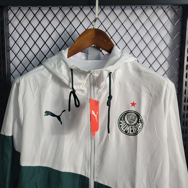 Corta Vento Palmeiras Verde/Branco - Puma