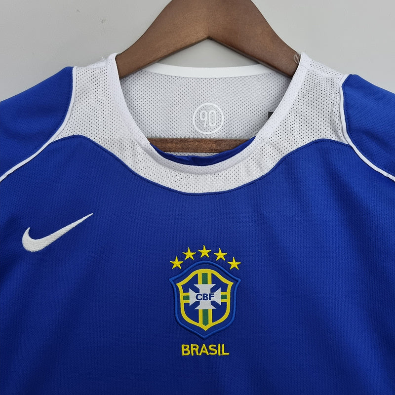 Camisa Brasil 2004/06 away