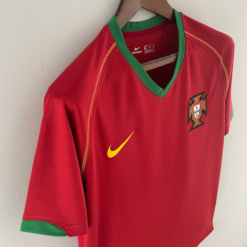 Camisa Portugal 2006 Home Retrô