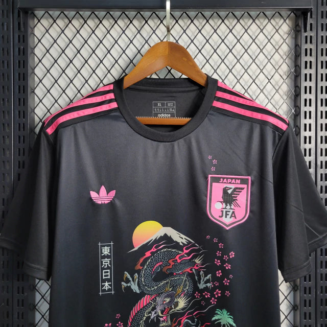 CAMISA SELEÇÃO JAPÃO TRAINING SUIT 2023/24 TORCEDOR-ADIDAS-MASCULINA-PRETO