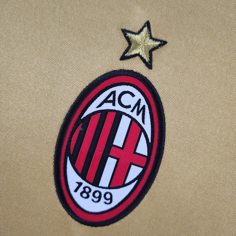 Camisa AC Milan 2013/14 -  Retrô Dourada
