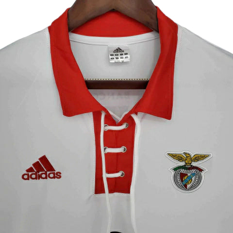 Camisa Retrô Benfica 2004/2005 - Masculina Adidas - Branca com detalhes em vermelho - Centenário