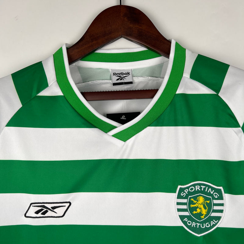Camisa Sporting Lisboa 2003/04 Retrô