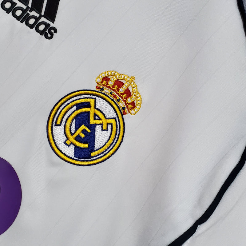 Camisa Real Madrid 2006/07 Manga Longa Home