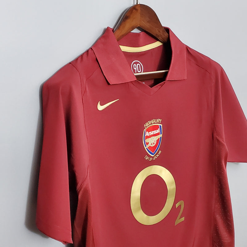 Camisa Arsenal 2005/06 Home