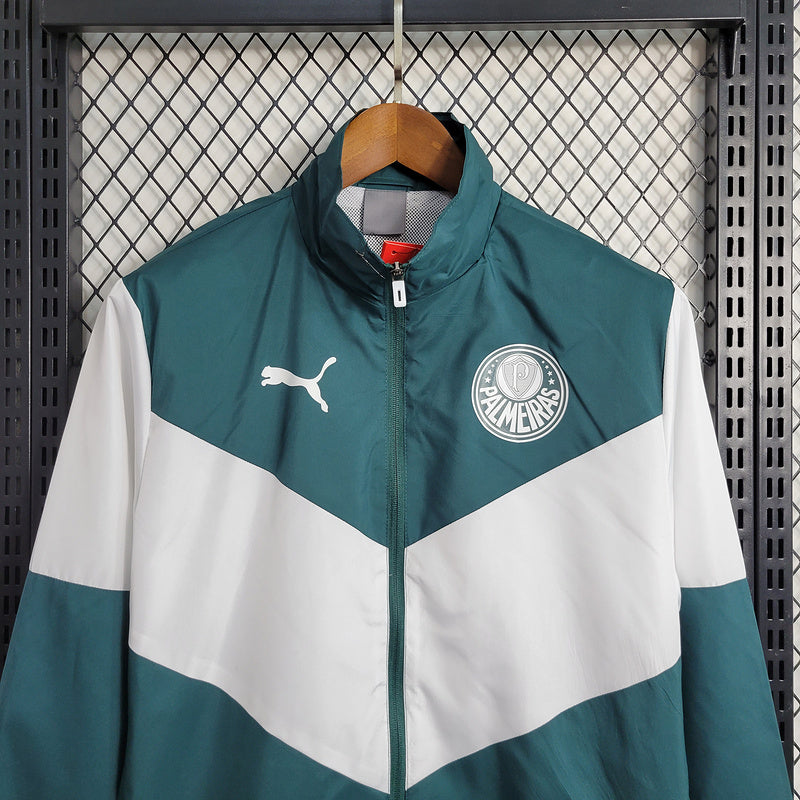 Corta Vento Palmeiras Branca/Verde