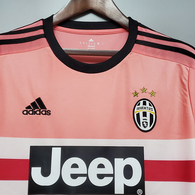 Camisa Juventus 2015/16 Rosa