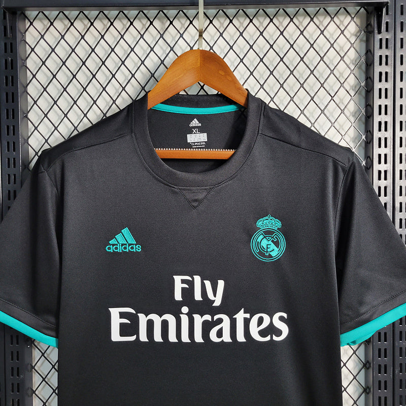 Camisa Real Madrid 2017/18 away + Patches UCL/MUNDIAL