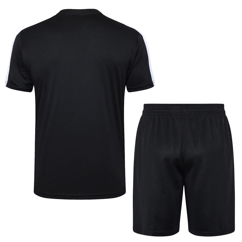 Kit Treino Al-Nassr Nike 2024/25 Camisa e Shorts Preto