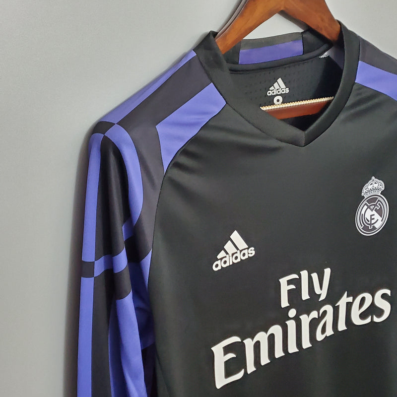 Camisa 3 Real Madrid 2015/16 Manga Longa