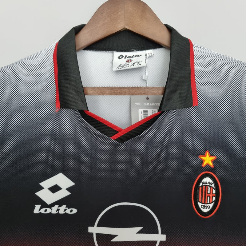 Camisa AC Milan 1995/96 Treino Black