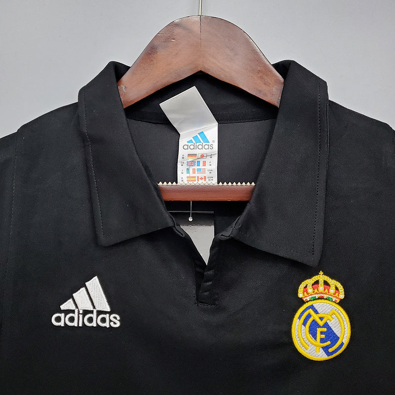 Camisa Real Madrid 2002/03 Black
