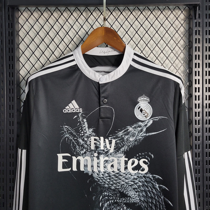 Camisa Real Madrid 2014/15 Manga Longa - 2 uniforme