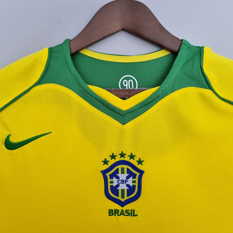 Camisa Brasil 2004/06 home