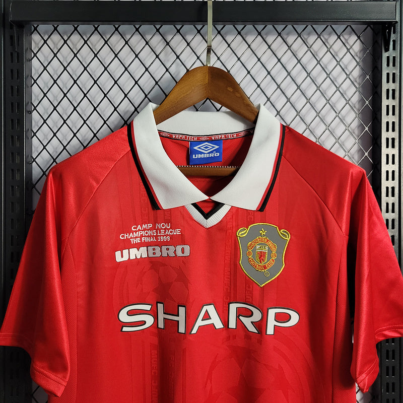 Camisa Manchester United 1999/00 - Edição UCL