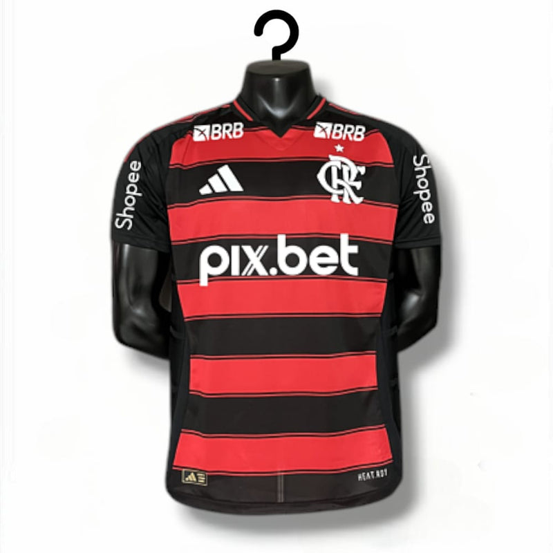 Camisa Flamengo 2025/26 Modelo Jogador C/ PATROCÍNIOS