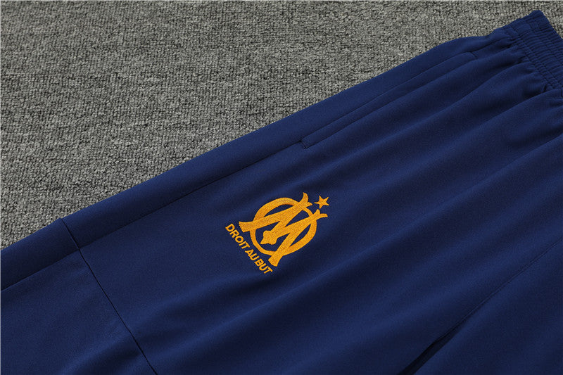 Conjunto de Treino Olympique de Marseille 23/24 Azul Marinho