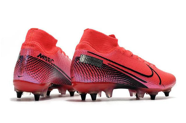 Chuteira Nike Mercurial Superfly 7 Elite SG - PRO Anti Clog Red Limited - Cano Alto