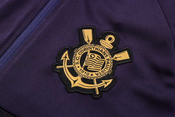 Kit de Treino Corinthians 2023/24 Roxo/Preto