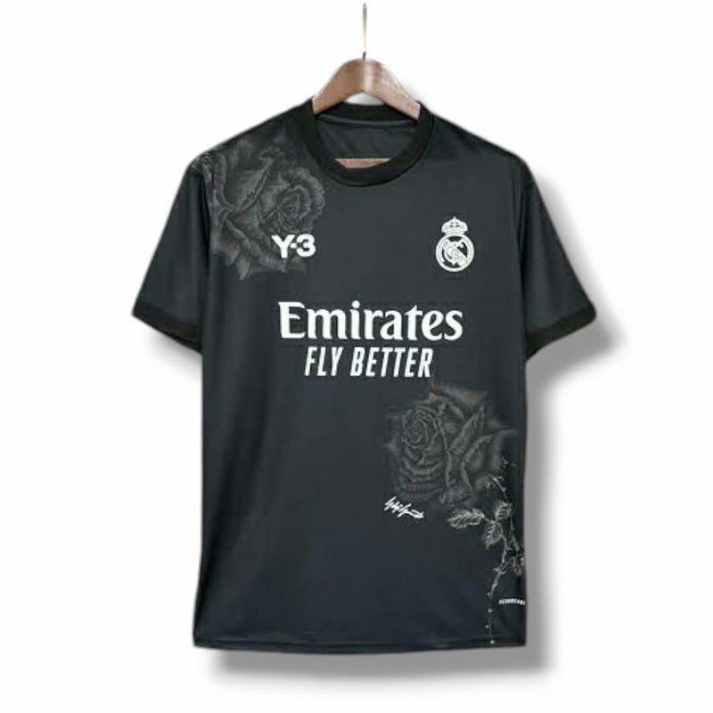 Camisa Real Madrid Y3 Edition 2024/25 Home Torcedor - Preto